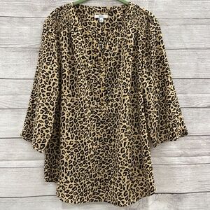 Leopard Print Top